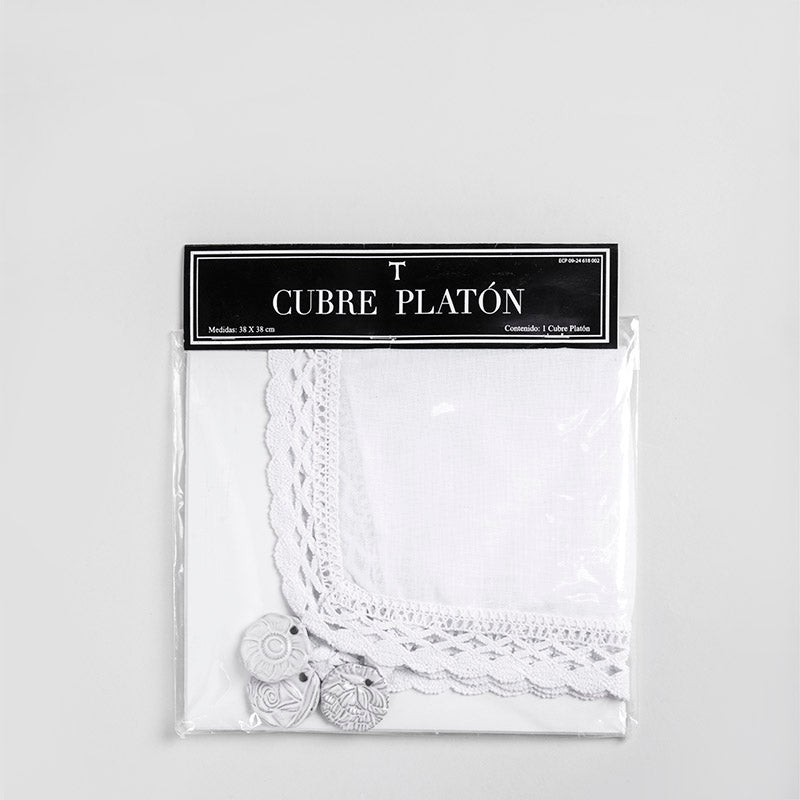 CUBRE PLATONES 38CM L 38CM AN | Trinitate