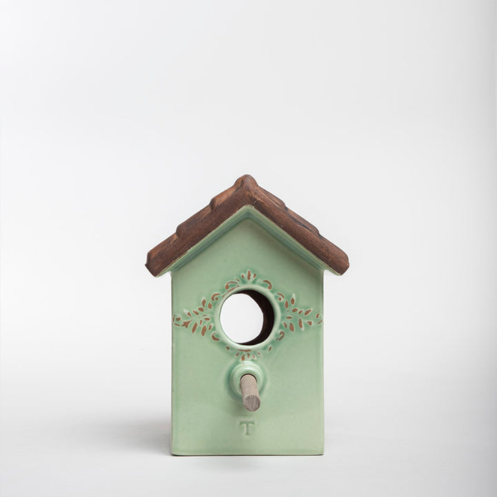 CASA DE PAJARO DE PARED 21CM AL 12.5CM L 2.5CM AN