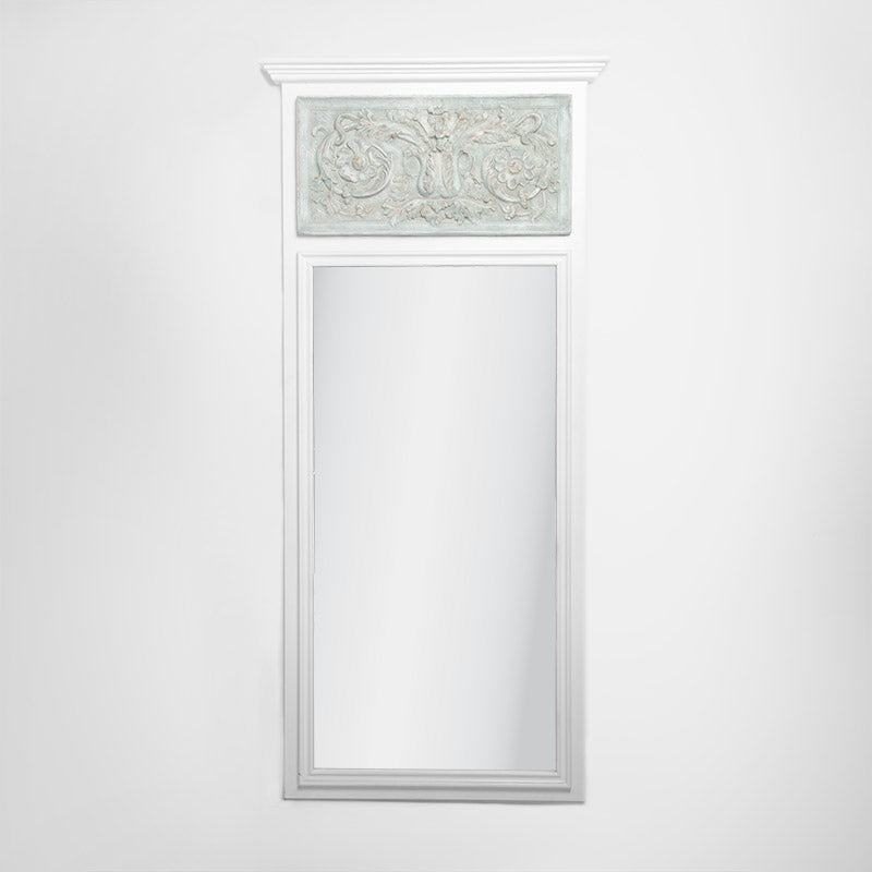 ESPEJO RENACENTISTA C/MARCO MADERA 200CM AL 86CM L | Trinitate