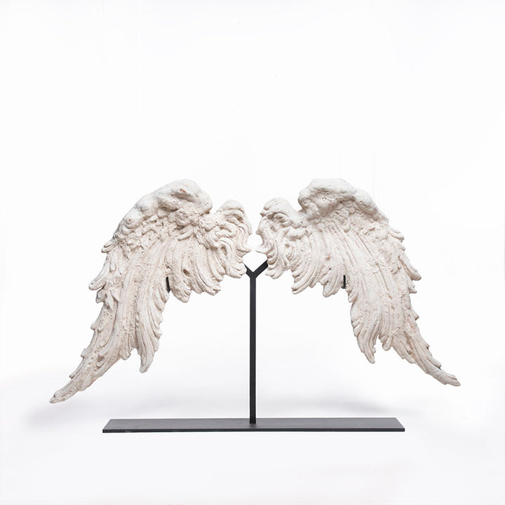 ALAS DE DRAGON ROCOCO C/BASE METAL 77.5 CM AL | Trinitate