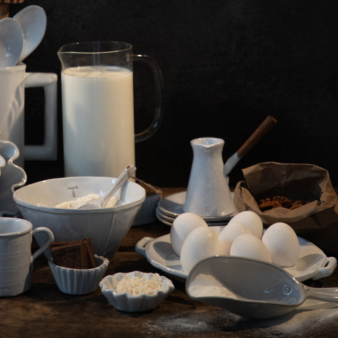 JARRA CACHARRO CON ASA MADERA 13.5CM AL 85ML