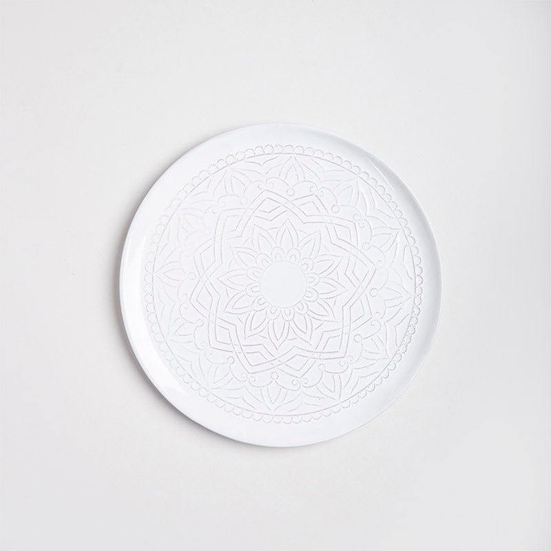 PLATO TRINCHE MANDALA FLOR DE LOTO NEO 28CM D | Trinitate