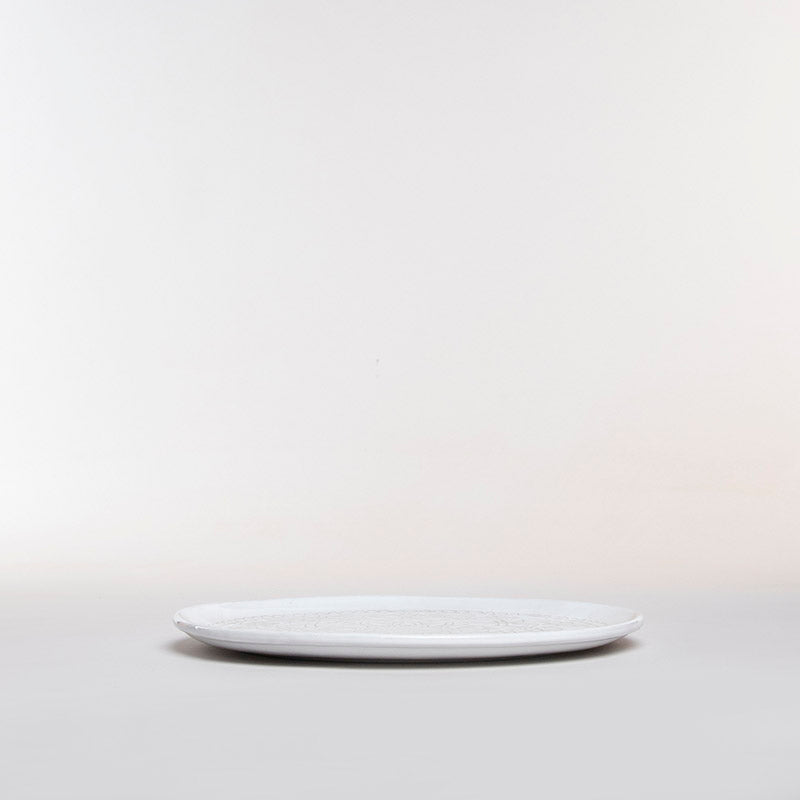 PLATO TRINCHE MANDALA FLOR DE LOTO NEO 28CM D | Trinitate