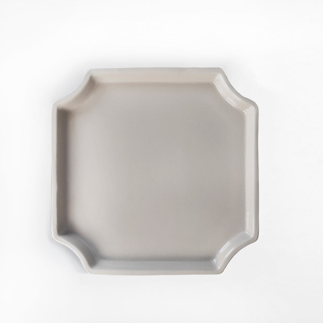 PLATO CUADRADO CLASICO 45CM L | Trinitate