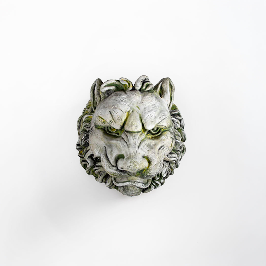 MASCARON CABEZA DE LEON 34 CM SET | Trinitate