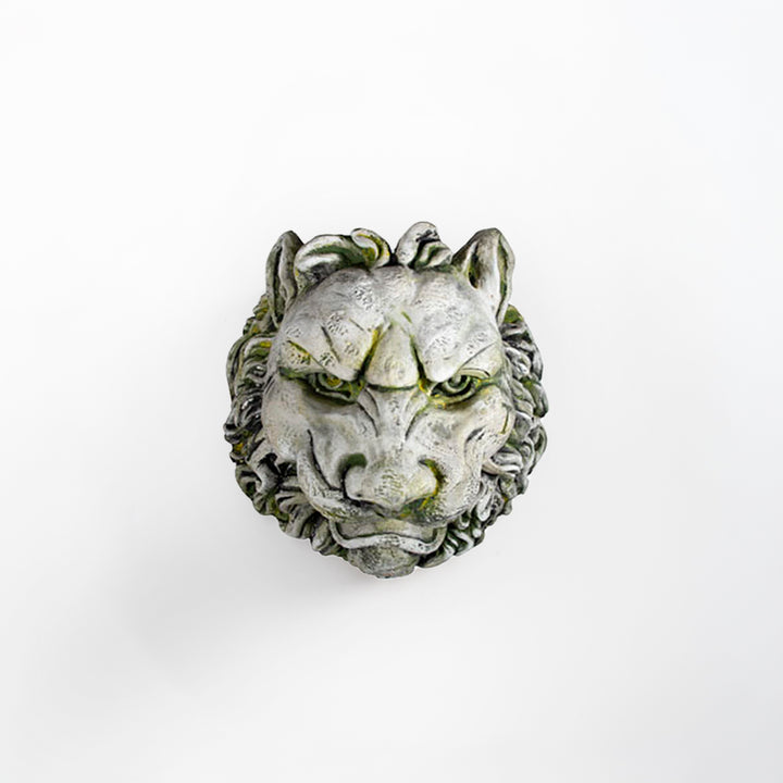 MASCARON CABEZA DE LEON 34 CM SET | Trinitate