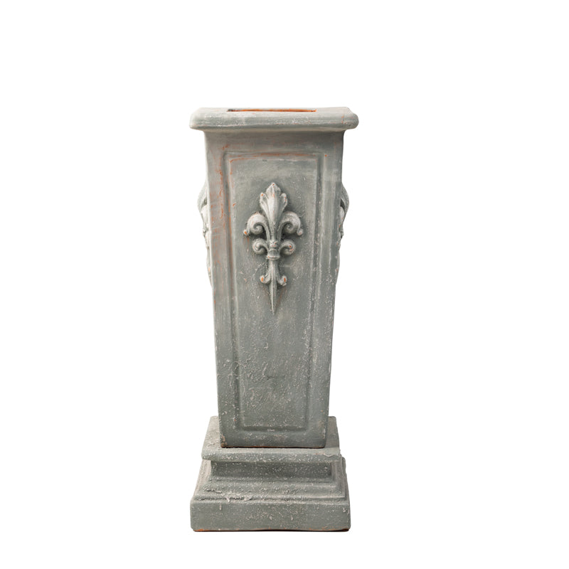 PEDESTAL FLOR DE LIZ 49 CM