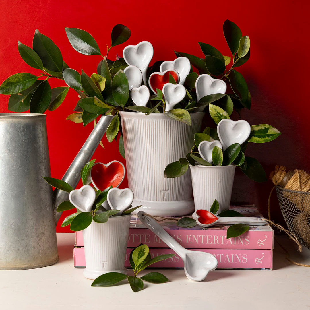 CUCHARA SOPERA CORAZON 1.5CM AL 24CM L 5.5CM AN