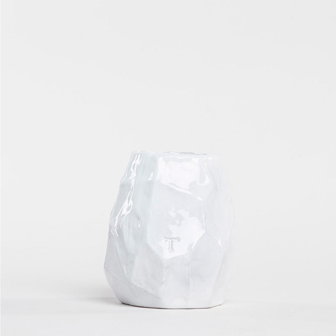 ROCK CUT VASE 13CM TO 11.5CM D