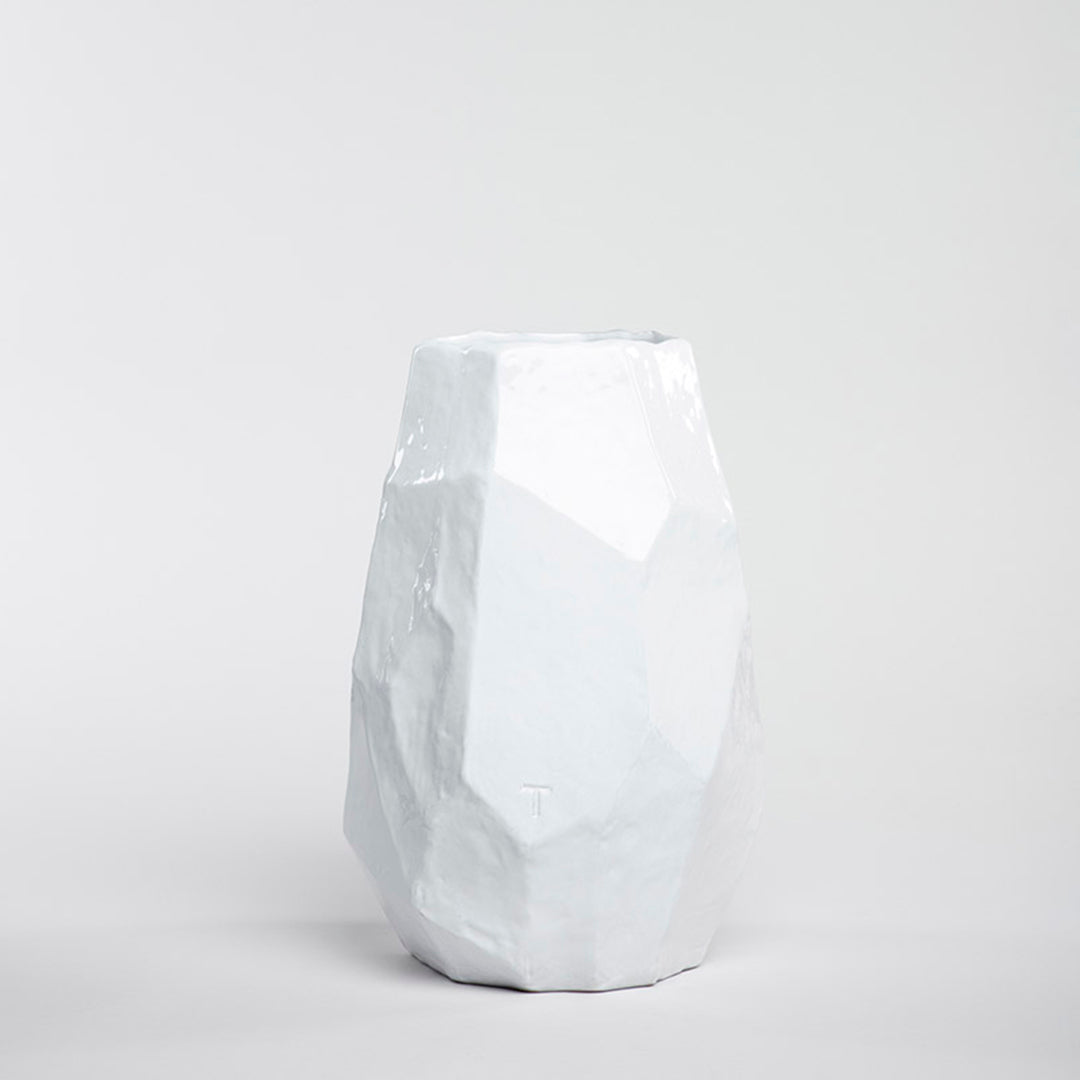 ROCK CUT VASE 36CM TO 26CM D