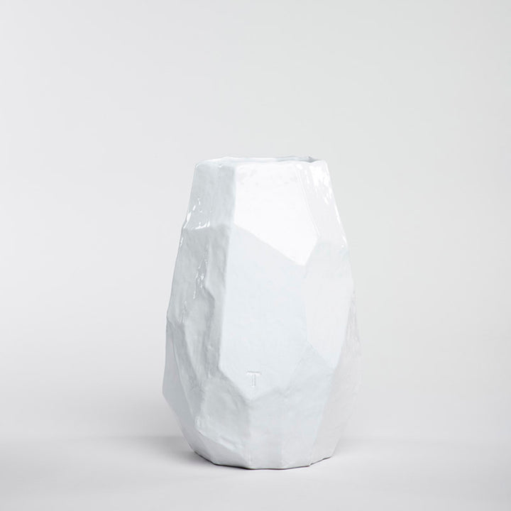 ROCK CUT VASE 36CM TO 26CM D