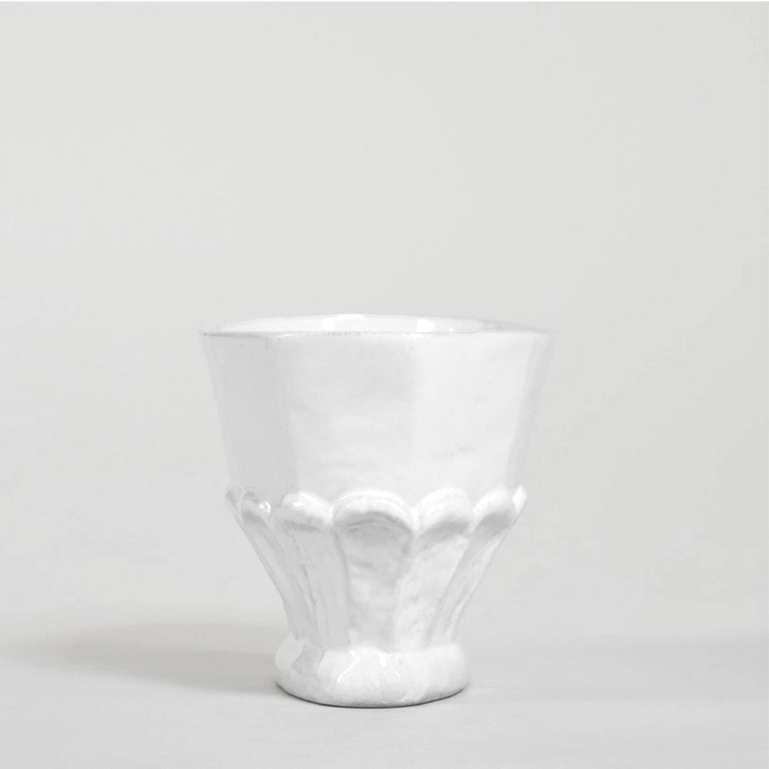ANCESTRAL OVAL VASE 13.5CM H 20.5CM L 13CM W