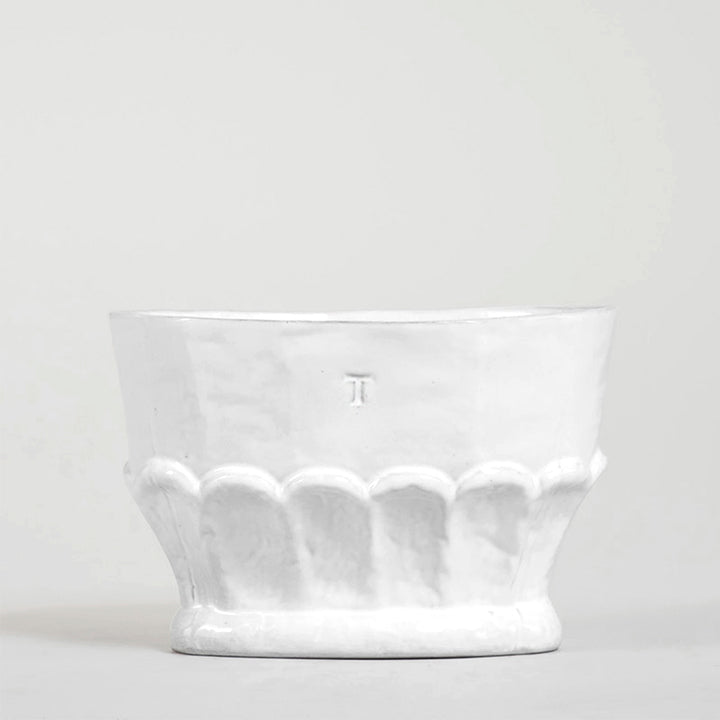 ANCESTRAL OVAL VASE 13.5CM H 20.5CM L 13CM W