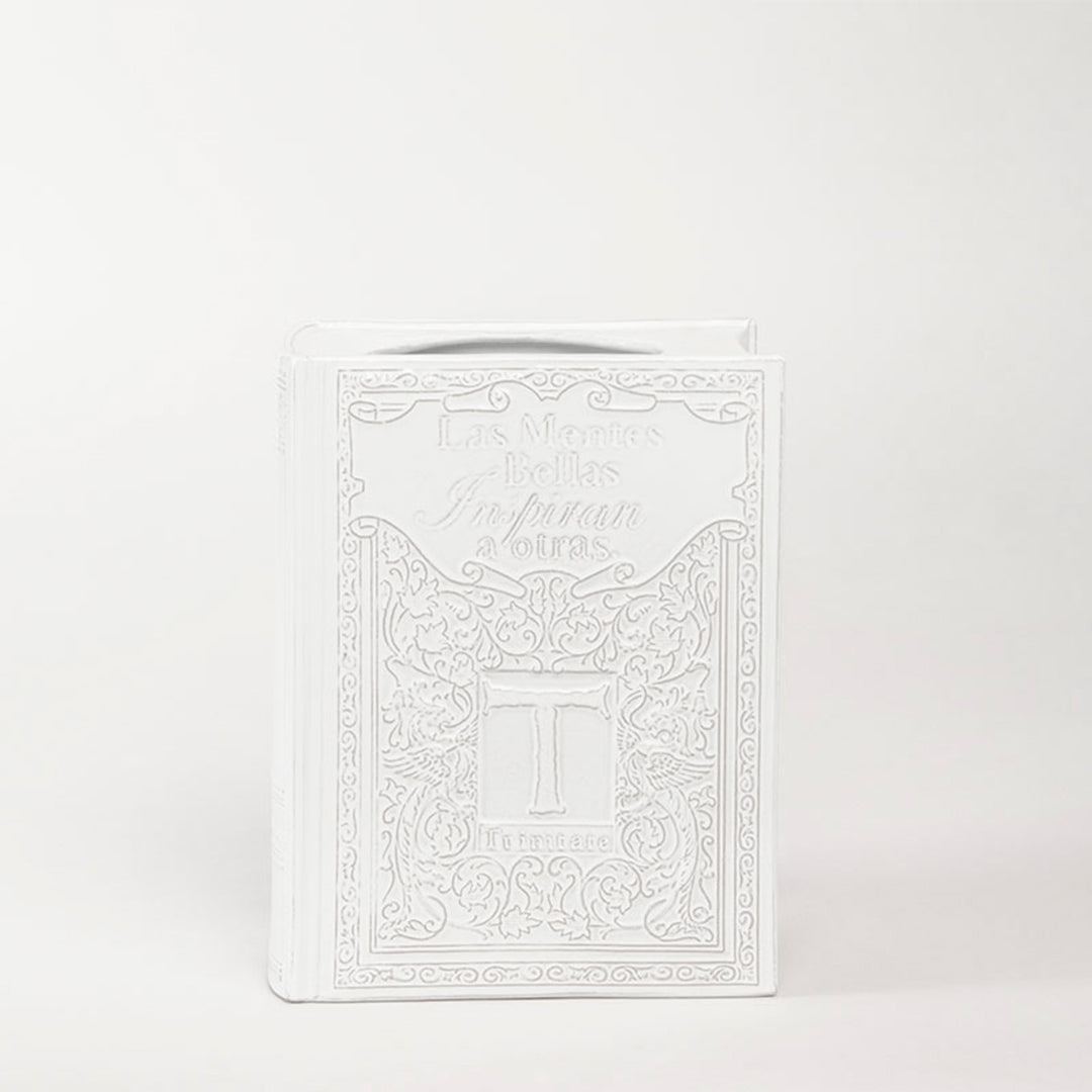 FLORERO LIBRO 26CM AL 20CM L 12.5CM AN