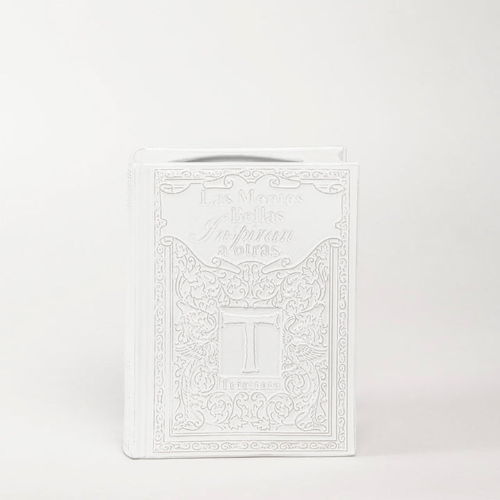 FLORERO LIBRO 26CM AL 20CM L 12.5CM AN