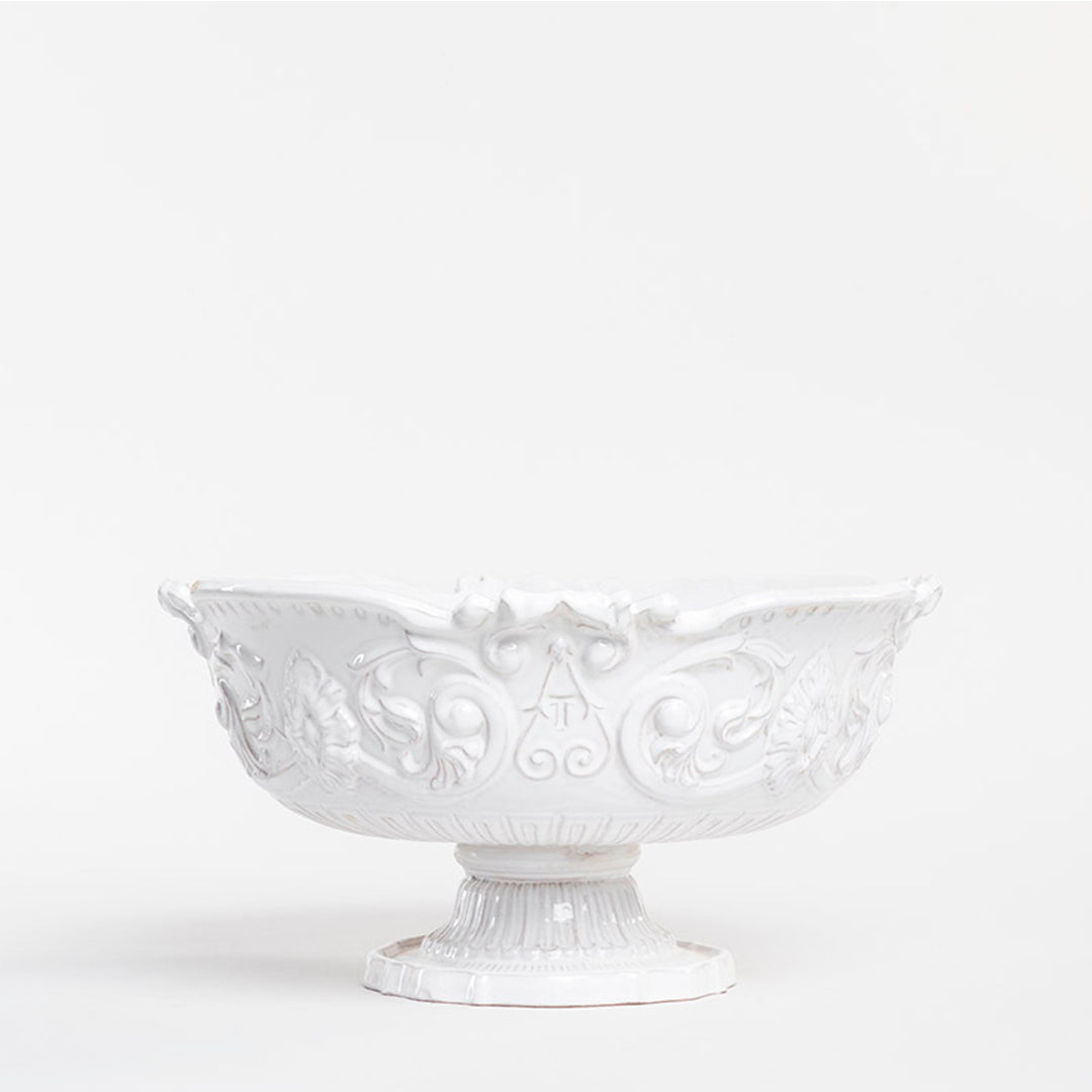 FRENCH FRUIT VASE 16.5CM TO 31CM D