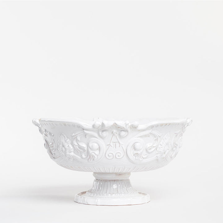 FRENCH FRUIT VASE 16.5CM TO 31CM D