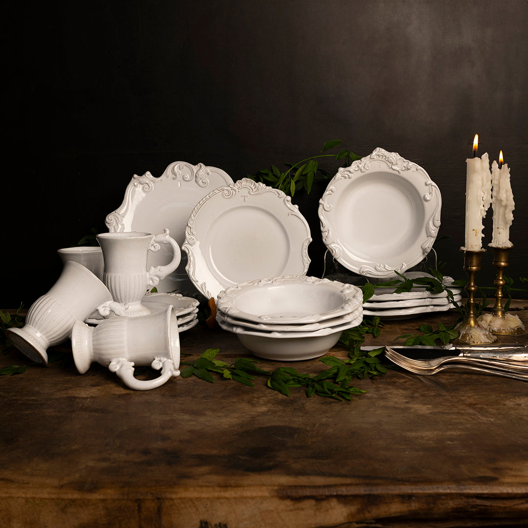 SET VAJILLA MEISSONNIER 4 PERSONAS 16 PIEZAS | Trinitate