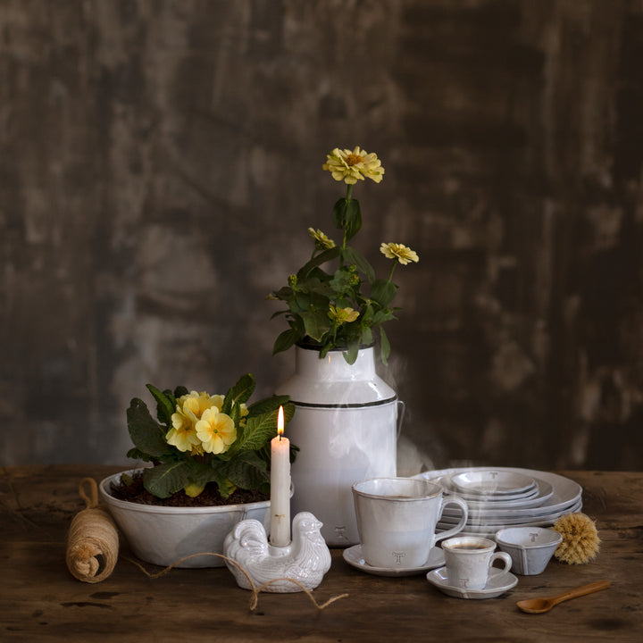 PLATO TAZA CACHARRO 1.7CM AL 13CM D