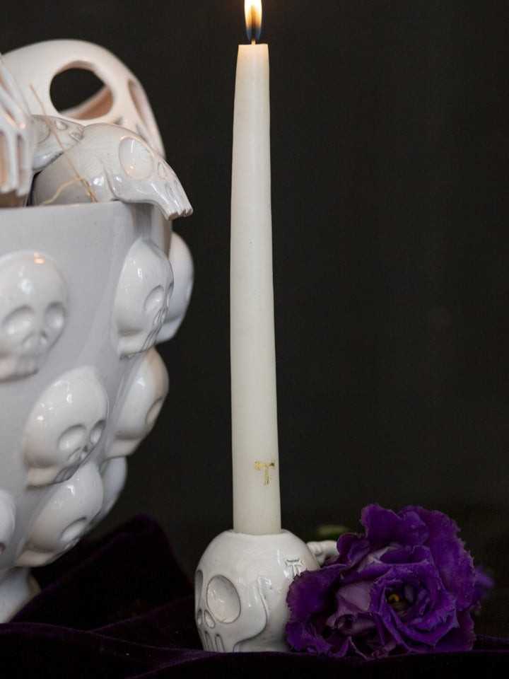 SET CANDELABRO CALAVERA 5.5CM AL 6CM L 6CM AN | Trinitate