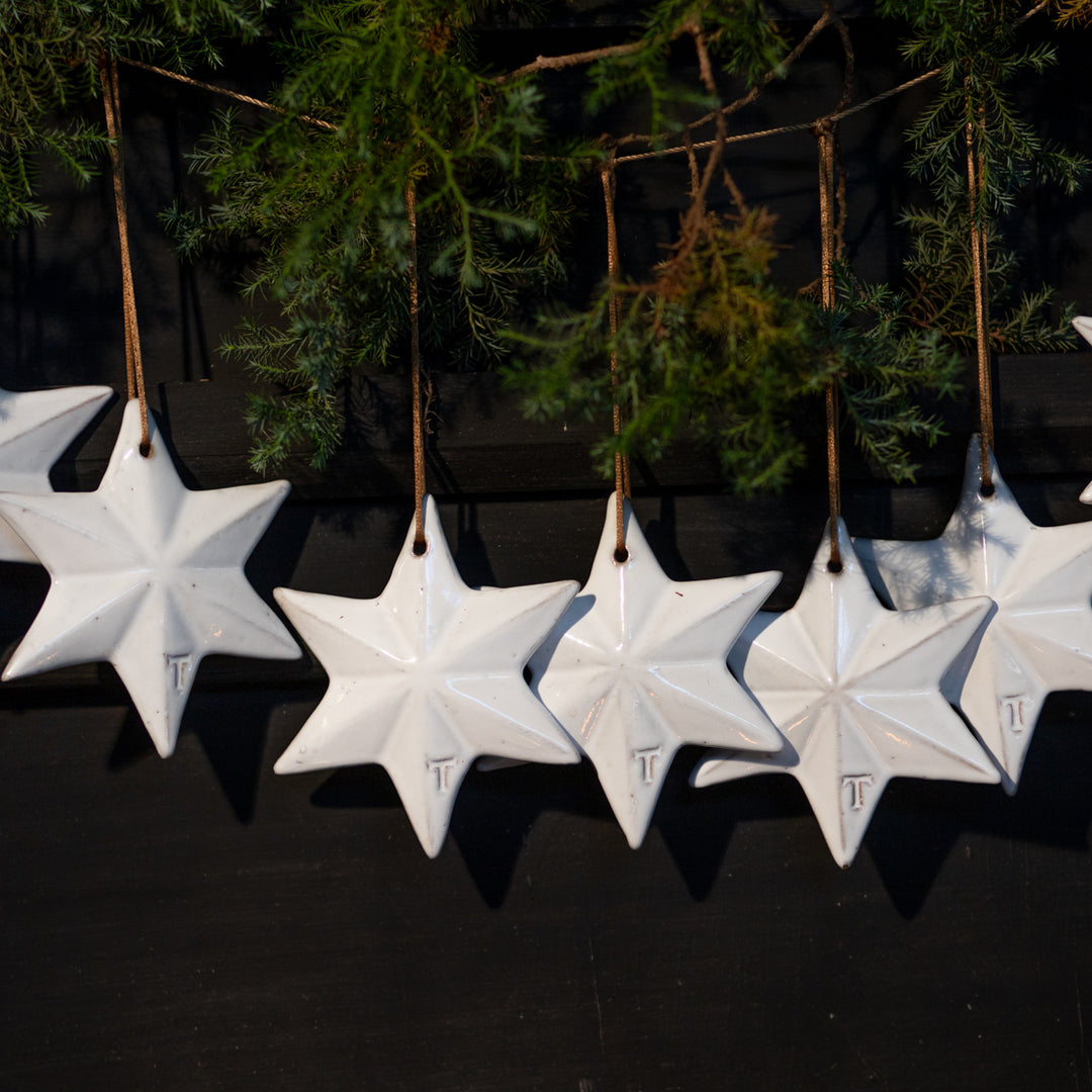 STAR PENDANT 11CM H 9CM L 2CM W