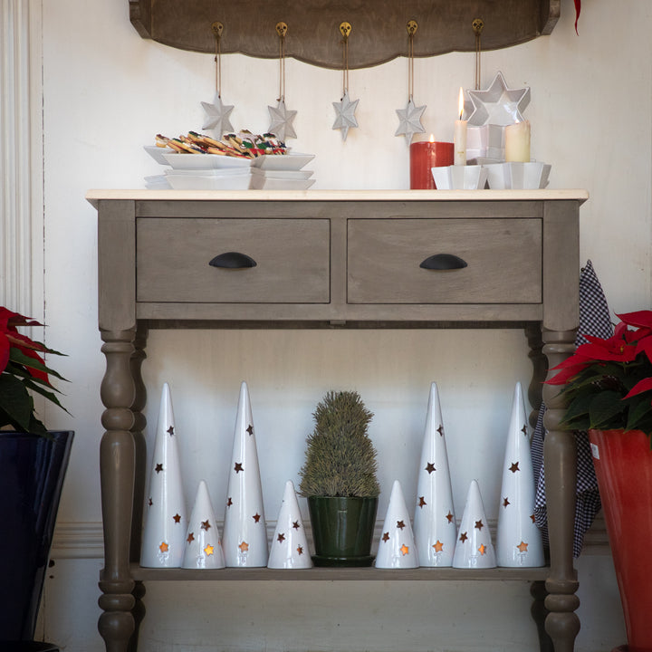 PINE STAR LANTERN 35CM TO 10CM D