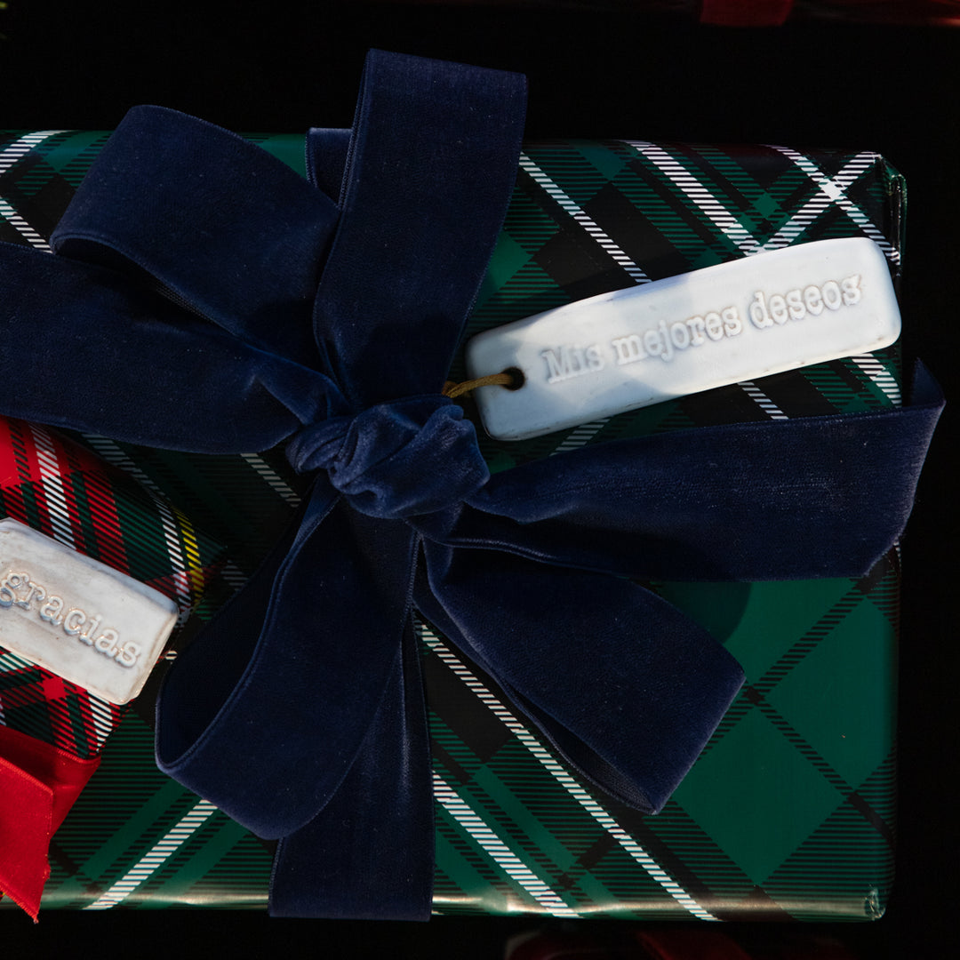 BEST WISHES LABEL 2CM TO 9.5CM L