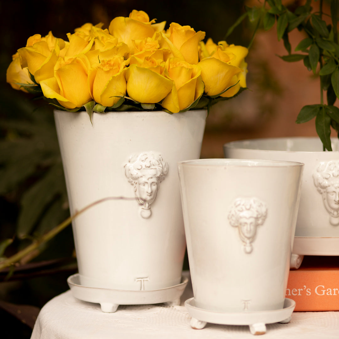 MASK VASE SET 24.5 CM TO 18.5 CM D/9630