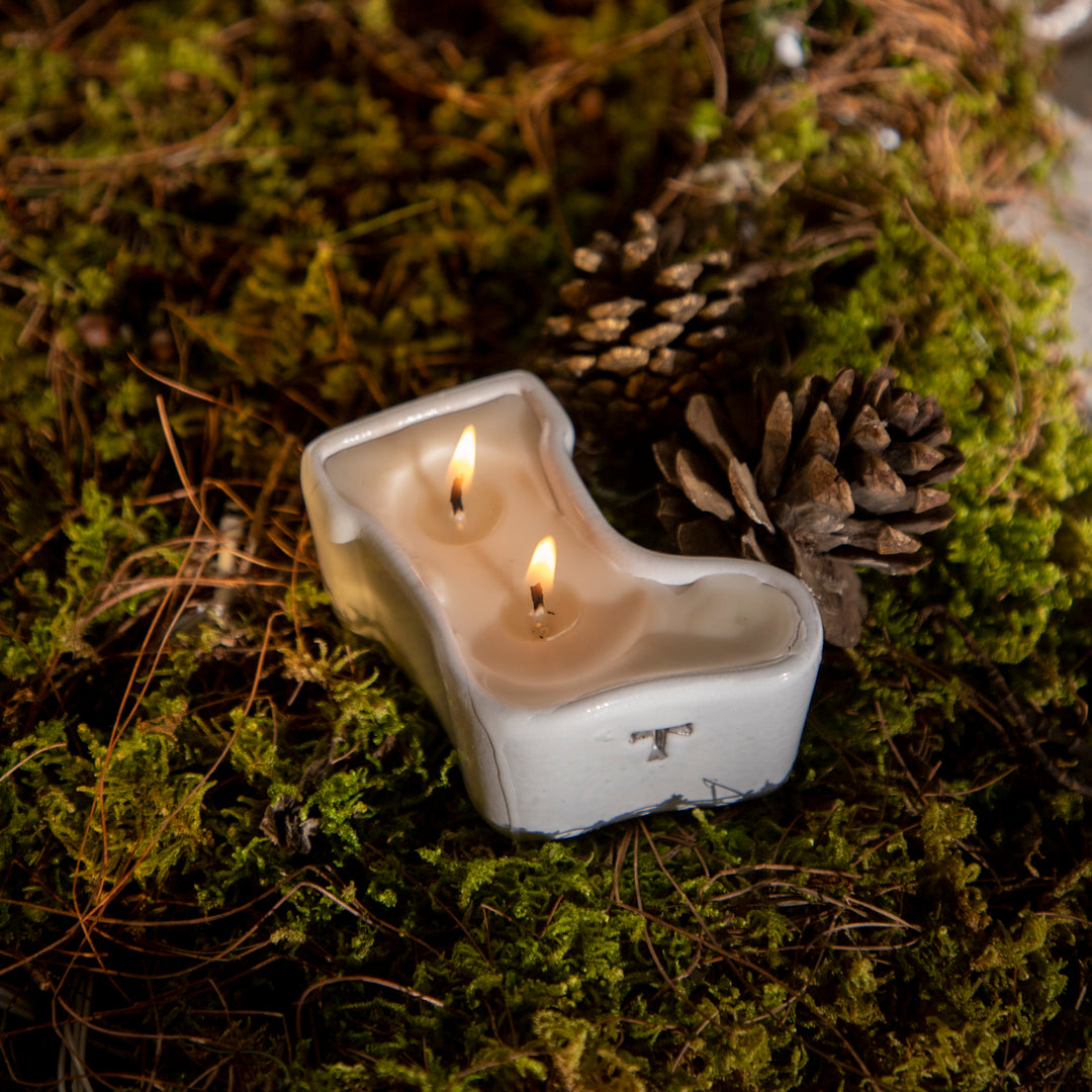 ANGEL CINNAMON AROMATIC CANDLE 95 G / BOWL BOOT 4CM TO 10CM L