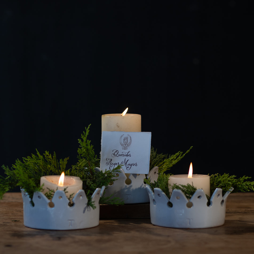 FLORERO CORONA 6.5CM AL 15CM D