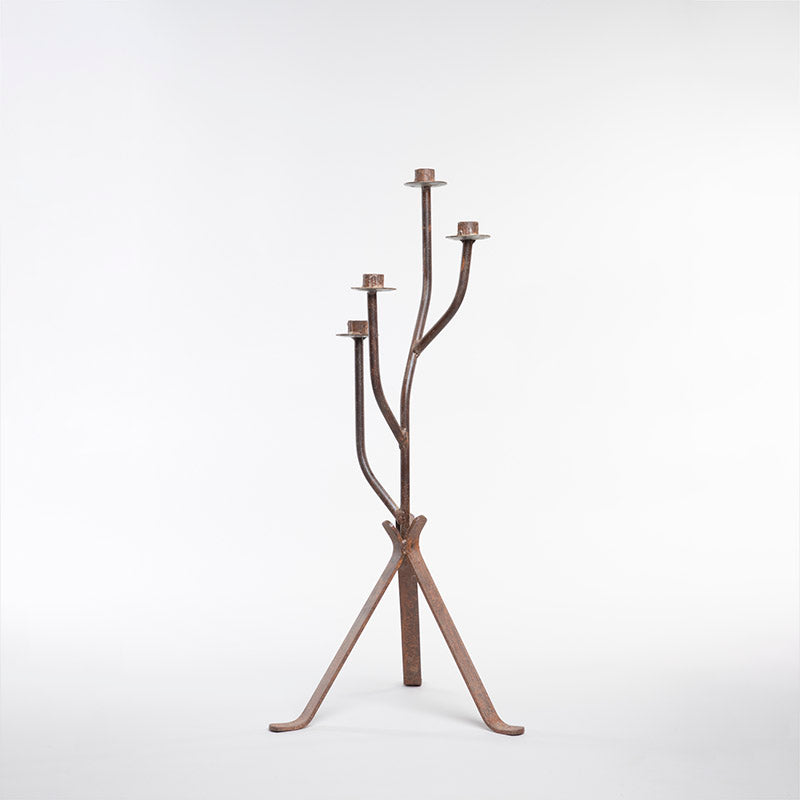 CANDELABRO RAMA DE MESA 4 VELAS 74CM AL | Trinitate