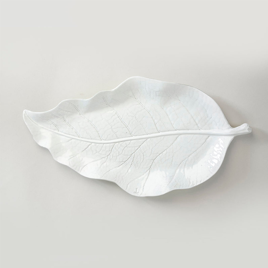 PLATON ELEGANT LEAF 50.5CM L 26.5CM W
