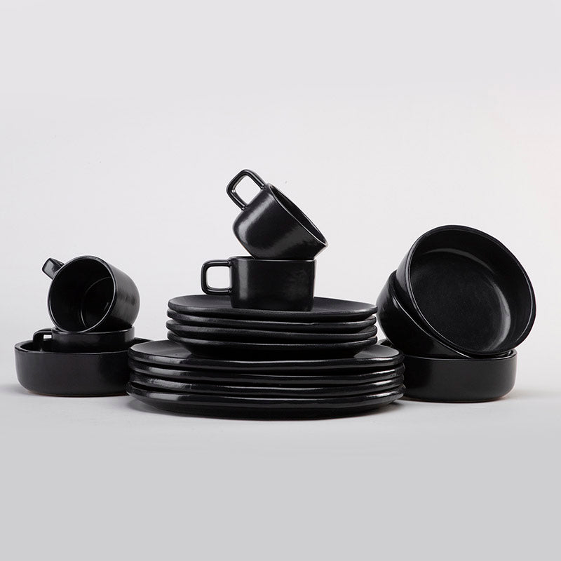 SET VAJILLA NEO ONIX 4 PERSONAS 16 PIEZAS | Trinitate