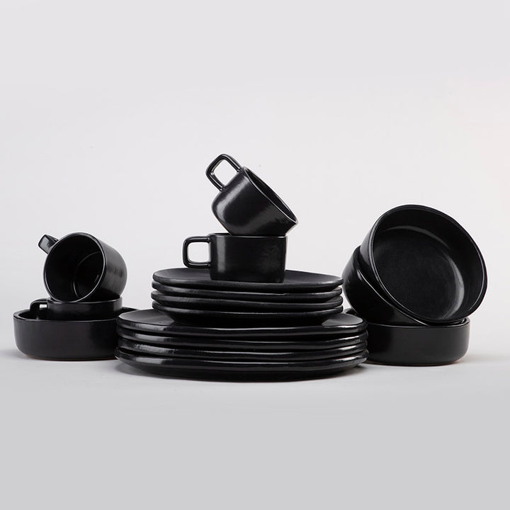 SET VAJILLA NEO ONIX 4 PERSONAS 16 PIEZAS | Trinitate