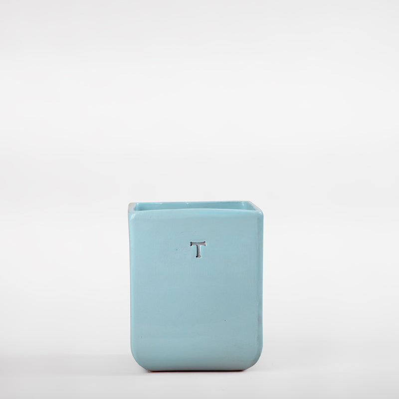 MACETA CUADRADA LISA 20CM AL 16CM L 16CM AN | Trinitate