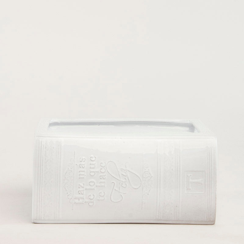 FLORERO LIBRO 12.5CM AL 26CM L 20CM AN | Trinitate