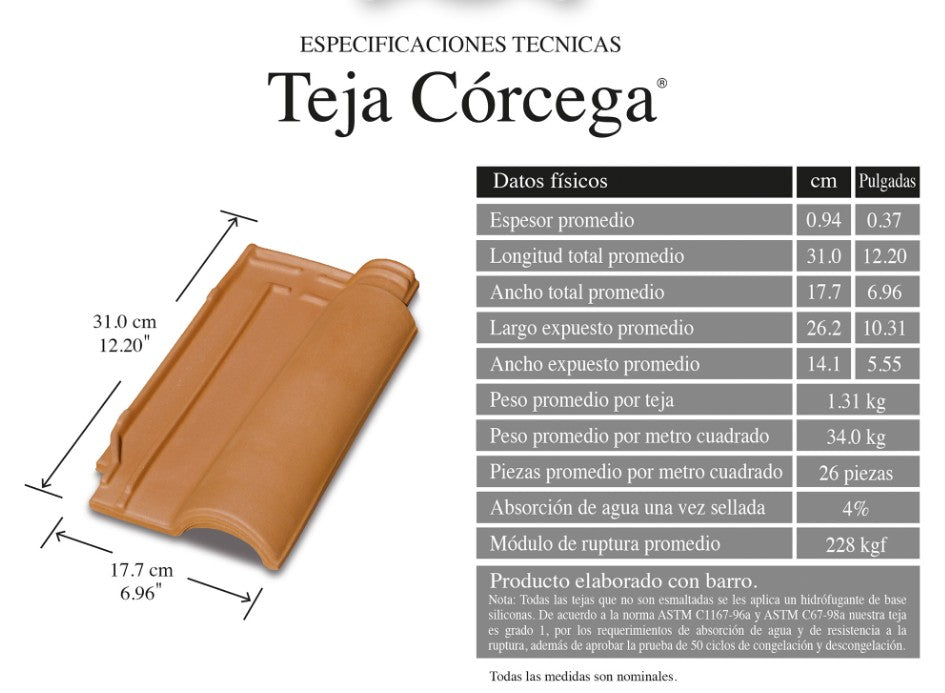 Teja Córcega verde botella | Trinitate